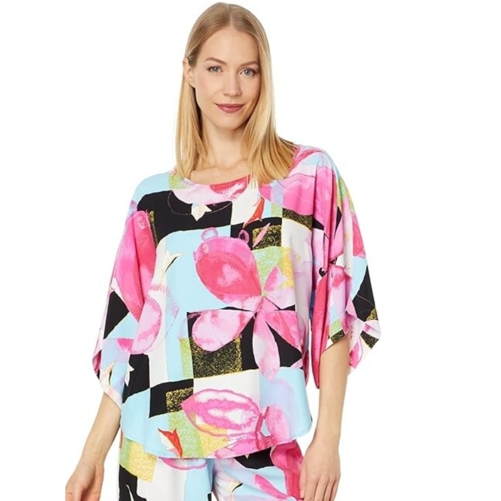 Floral Abstract Women's Top